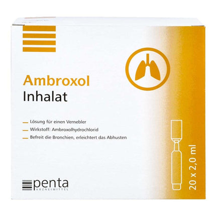 AMBROXOL Inhalat inhalation solution 20X2 ml