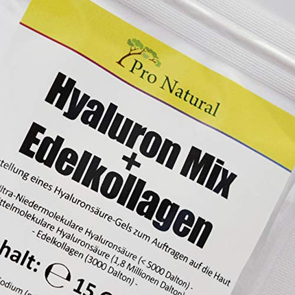 Hyaluronic Acid Collagen Powder 15 grams