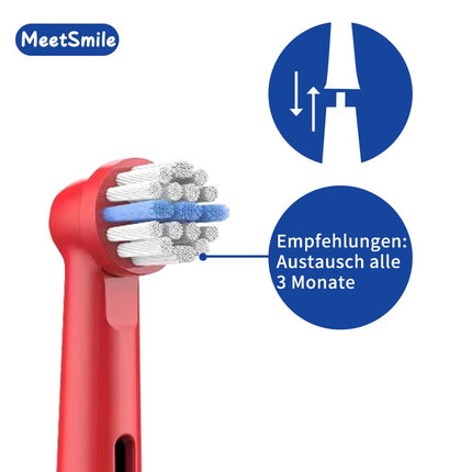 Pack of 16 children's brush heads compatible with Braun Oral B children's electric toothbrush, ultra soft bristles.