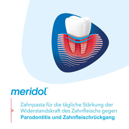 meridol Toothpaste Parodont Expert 75 ml - Toothpaste has an antibacterial effect and supports the natural healing process of the gums