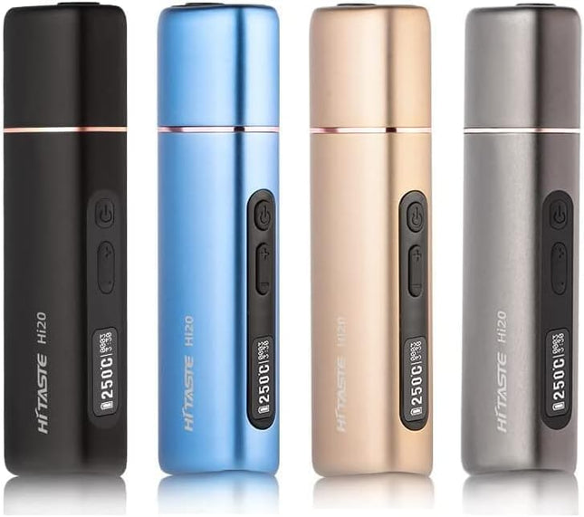 HI TASTE Hi20 Tobacco Heater Compatible with IQOS HEETS, Great Taste, 3200mAh Large Battery, Dual Heating System &amp; Bottom Heating for Sticks, Adjustable Temperature, OLED Display (Charming Black)