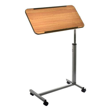 Teqler robust nursing table, side table, and bedside table. Height-adjustable and swiveling.