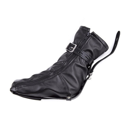 OnundOn Leather Boots Foot Restraint Set Doggy SM Bondage