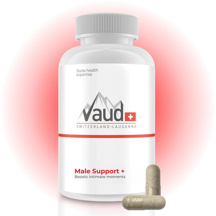 MALE SUPPORT – Natural male enhancement – ​​With high-dose L-arginine – 100 capsules – Supports blood circulation &amp; physical performance – Natural Viagra alternative