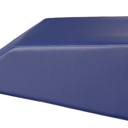 nudischer fulcio751 lymphatic drainage leg wedge 70x28x28cm, original skai sapphire blue