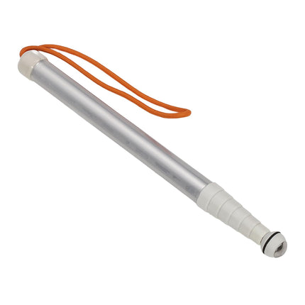 Telescopic blind stick, reflective folding walking stick, metal guide, blind crutch, white cane mobility stick, walking aid stick for elderly, blind and visually impaired people