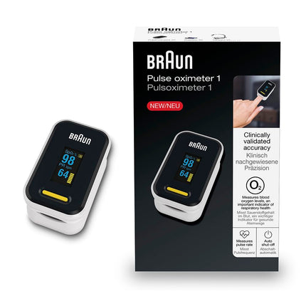 Braun YK-81CEU Pulse Oximeter 1 Meter
