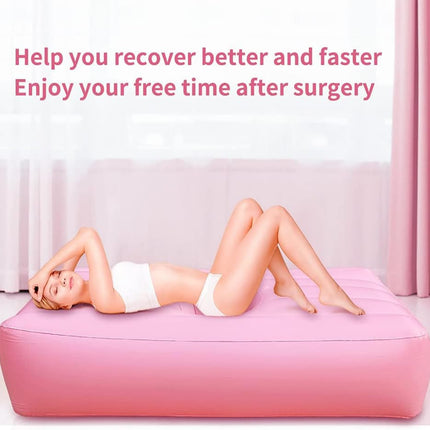 BLAcoh Inflatable BBL Mattress After Surgery, BBL Inflatable Bed With Hole, BBL Bed Pillow After Surgery for Sleeping After Recovery From Buttock Surgery