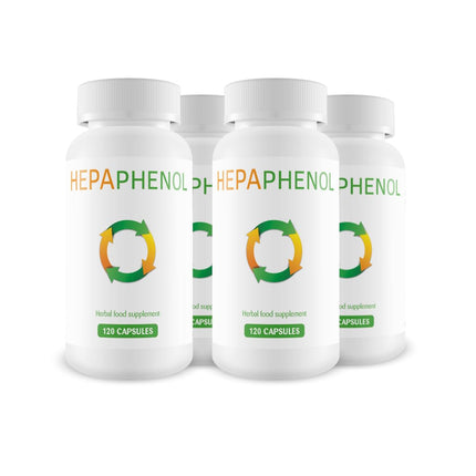 Hepaphenol - Manages Cholesterol Levels - Protects Us From Diabetes - Controls Our Energy - Protects Us From Diseases - 4 packs every 4 months
