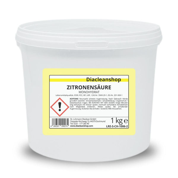 Citric acid powder 1kg - food grade E330