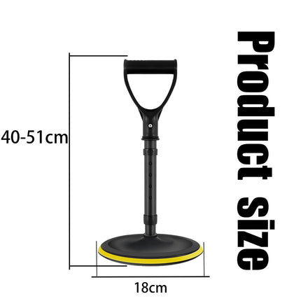 Standing aid, height-adjustable standing aid, walking stick with standing aid, help with getting up from the floor, disabled-friendly accessories for everyday life, standing aid for the elderly