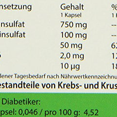Avitale Glucosamine 750 mg + Chondroitin 100 mg Capsules, 185 g
