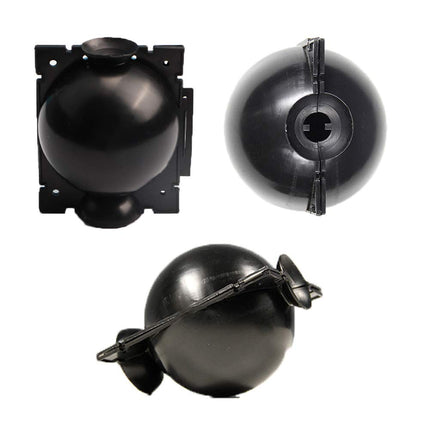 Ianulus Plant Rooting Ball, 4 Pieces Plant Root Growing Box, Plant Rooting Device, Plant Root Booster Device for Plant Transplantation, Root Formation, Asexual Reproduction (Black)