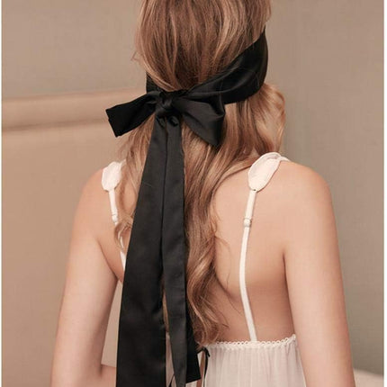 xinshibao Bondage Set Feather Tickler Stroker, Love Feather &amp; Pampering Massage Feather Pompom with Satin Eye Mask Blindfold Sex Toy for Couples
