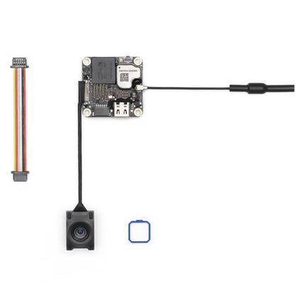 DJI O4 Air Unit for FPV drones, digital transmission system, low latency of 20 ms, maximum range of 10 km, video recording at 4K/60fps, 8.2 g lightweight body, 1/2-inch CMOS sensor