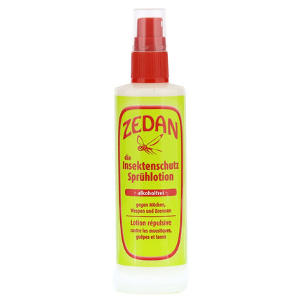Zedan - Insect Repellent Spray Lotion - Natural skin protection against mosquitoes, wasps, horseflies and more, 1 pack (1 x 100 ml)