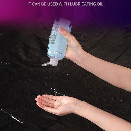 Lotion Swimming Pool Waterproof Inflatable Bed Air Bed Sheet Pool SM Bondage PVC Sheet Squirting Oil Spa Massage (189cm*161cm)