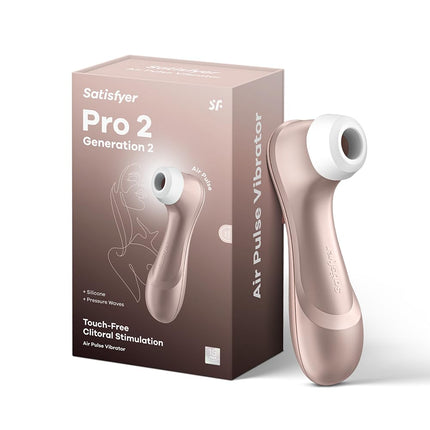 Satisfyer Pro 2 Vibrator Dildo | Quiet, Strong Clitoris Stimulation | Sex Toy Gift for Women | Extremely Erotic Sex Toy | Pressure Wave Vibrator with Vibrations | Stimulator Toy for Women