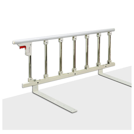 WPYGHLJN Bed Rail for Elderly Seniors, Foldable Portable Safety Bed Guard Rail, Folding Bed Railing Hospital Metal Handle Bumper for Adults Home Care Support, 106x40CM