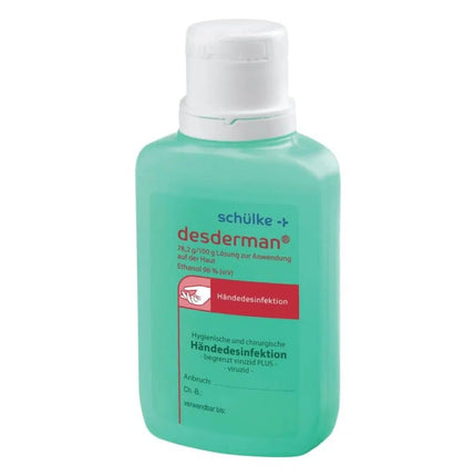 3x 100 ml Schülke Desderman hand disinfectant, dye-free/perfume-free