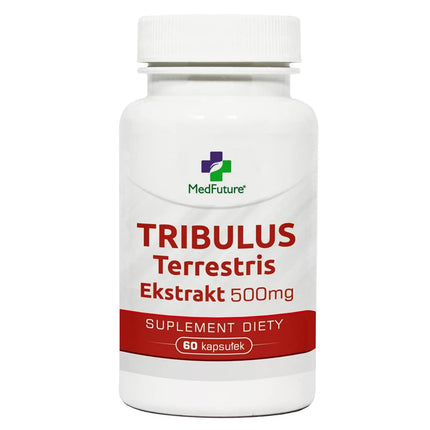 Tribulus Terrestris Mace Extract 500 mg 60 Capsules Potency Libido Testosterone Recommended Dosage - 1 Capsule per day