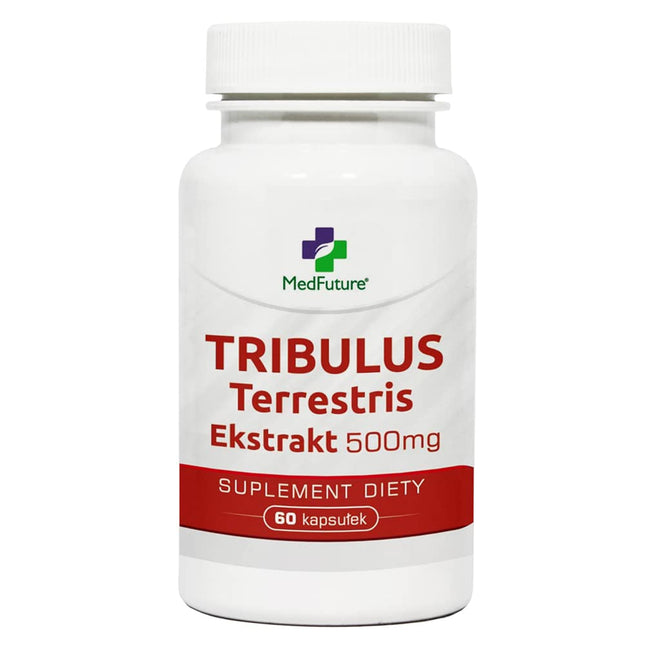 Tribulus Terrestris Mace Extract 500 mg 60 Capsules Potency Libido Testosterone Recommended Dosage - 1 Capsule per day