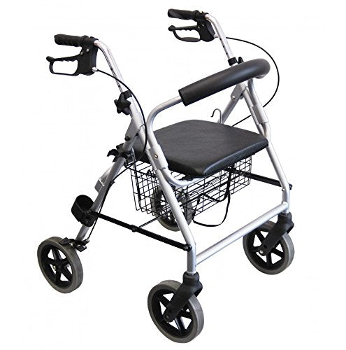 Trendmobil lightweight rollator LR 56 only 6.7 kg rollator including basket and stick holder - puncture-proof PU tires