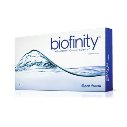 Biofinity monthly soft lenses / BC 8.6 mm / DIA 14.0 / -1.75 diopters, 6 pieces (1 pack)