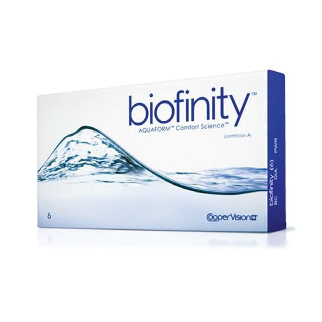 Biofinity monthly soft lenses / BC 8.6 mm / DIA 14.0 / -1.75 diopters, 6 pieces (1 pack)