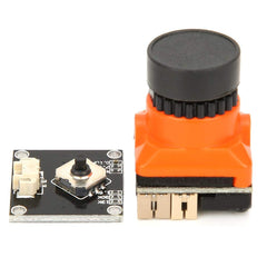 Camera High Definition 1500Tvl 2.1mm Lens OSD For Quadcopter Drone Orange Fpv Cam
