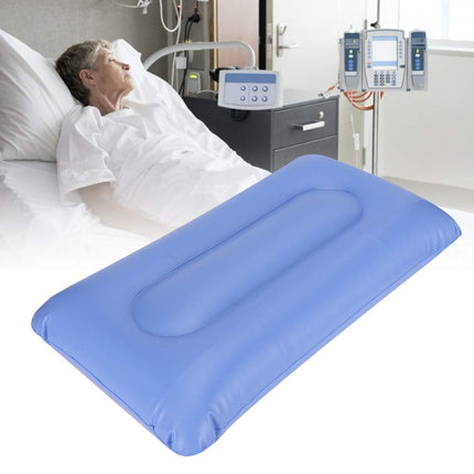 Pongnas Air Inflatable Mattress, Pressure Relief &amp; Decubitus, Prevention of Decubitus Treatment Pain Relief Cushion with Pump, for Elderly Care (55 x 32 cm)