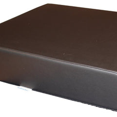 LUplus Orthopedic booster seat 40x40x height 10 cm Skai black