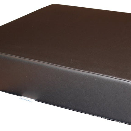 LUplus XL Orthopedic booster seat 43x43x height 10 cm Skai black