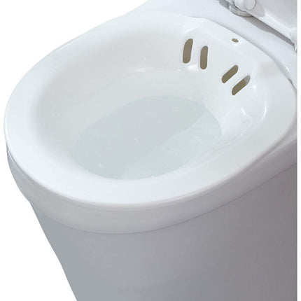Bwelcam Sitz Bath for the Toilet, Bidet Insert for Toilet, Shatter-Proof Sitz Baths, Sitz Bath Toilet Insert, Portable Bidet Basin