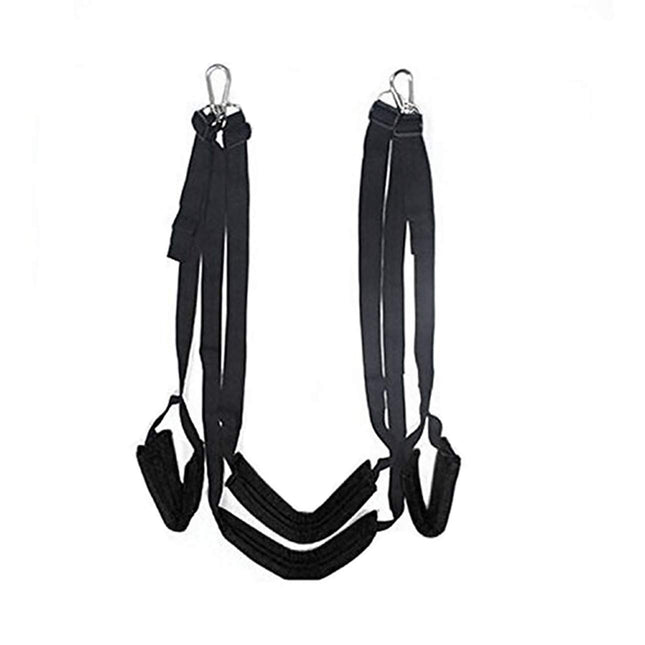 Marielove love swing for couples looking for that special thrill - Sex swing for BDSM and bondage lovers - Black sex toy for women and men - Love toy for couples