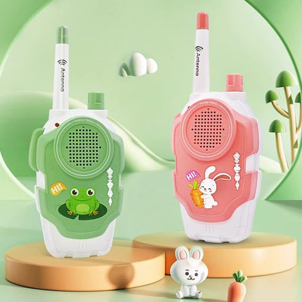 XUBX Walkie Talkies for Children, 300m Range, Set of 2, Children's Walkie Talkie, Toy for Indoor Outdoor Activity Stem, Radio Children for 3-12 Years Gift, Clear Voice for Adventure, Hiking