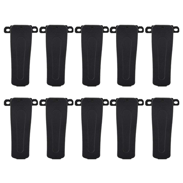 10 pieces walkie talkie clamp, walkie talkie clip for RETEVIS H777 BF 666S, BF 777S and BF 888S models
