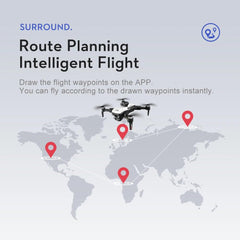 LUXWALLET Libra Spectra - 2025 Editie - Drone Met Laser Obstakel Ontwijking - Dual-Camera Systeem - Optical Flight Positioning - Stijgen En Landen Met EEN Knop - Headless Mode