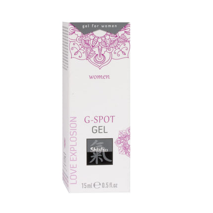 Shiatsu - Stimulating G-spot gel 15g for women Promotes orgasm, desire and passion, more moisture, woman's libido
