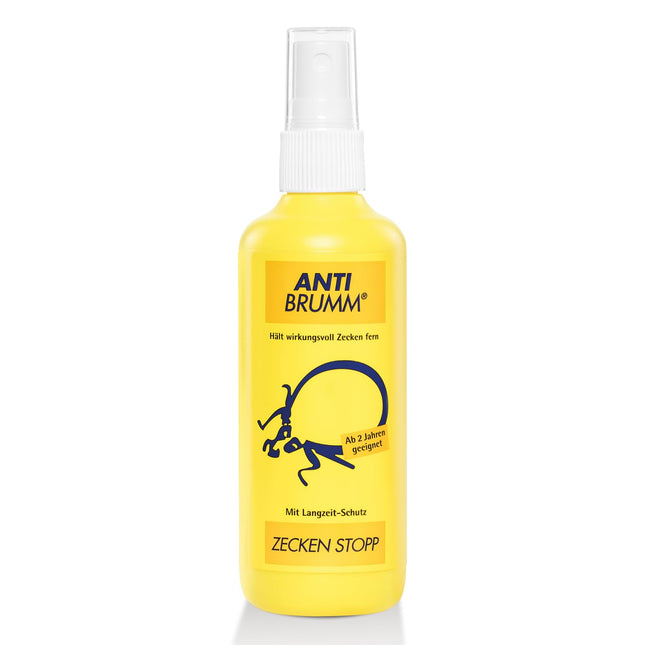 Anti Brumm Tick Stop Pump Spray, 75ml: Repellent for reliable tick protection, tick spray with Icaridin and Eucalyptus citriodora oil