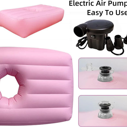 BLAcoh Inflatable BBL Mattress After Surgery, BBL Inflatable Bed With Hole, BBL Bed Pillow After Surgery for Sleeping After Recovery From Buttock Surgery