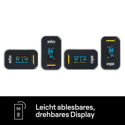 Braun YK-81CEU Pulse Oximeter 1 Meter