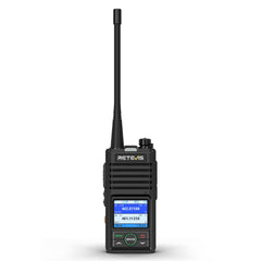 Retevis RB658 Walkie Talkies, Professional 2-Way Radio, APP Setting, Intelligent Noise Reduction, Alarm, 1800mAh Rechargeable Two-Way Radios for Adults, Motorcycle (1 Pack, Black)