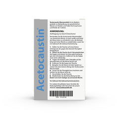 Acetocaustin Solution | Wart Remedy | Pain-Free | Children 4 Years and Over | Wart Treatment for Hands and Feet | 2ml Wart Remover | Wart Removal