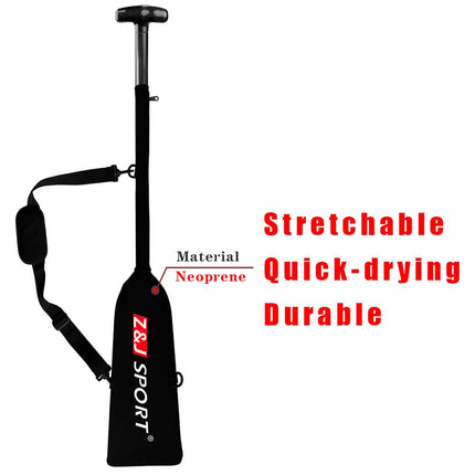 Z&amp;J SPORT Dragon Boat Paddle Bag 137x23cm, IDBF Approved Paddle Cover with Carrying Handle (S)