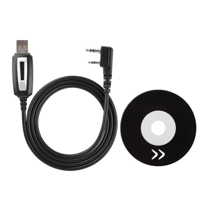 Walkie Talkie programming cable with CD driver for GT 3 UV 82 BF 888s