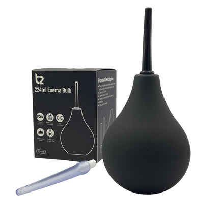 T2 224 ml - Anal douche for men and women 224 ml, irrigator for bowel cleansing. Enema set for colon enema, enema, enema, intimate shower, vaginal douche.