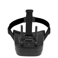 Germerse FPV Goggles, FPV RC Drone Goggles, 5.8G 40CH RC FPV Goggles 1200mAh Battery FPV Goggles for FPV Quadcopter Drones
