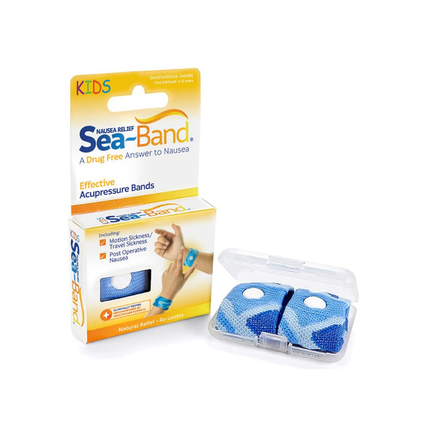 Sea-Band Nausea Relief Acupressure Wrist Band For All Types Of Nausea - Child Size