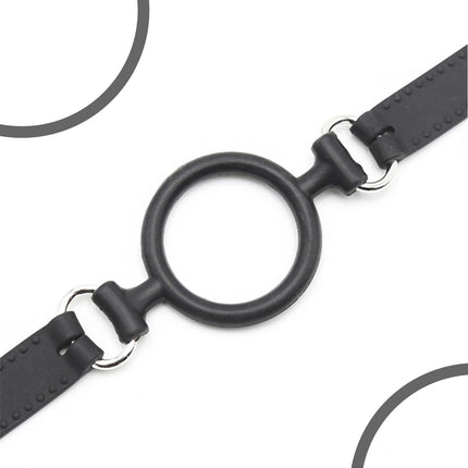 YUZHO Gagring gag sex sm large mouth spreader for sex ring gag, BDSM fetish mouth gag silicone O-ring mouth bondage sex toy adult play for men and women